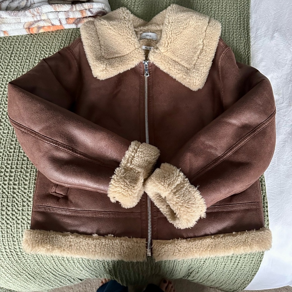 Mango bomber jacket